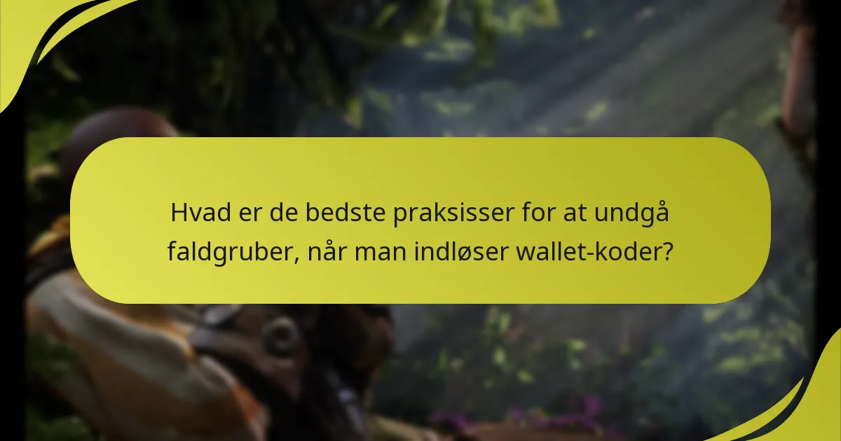Hvordan kan jeg fejlsøge problemer med indløsning af wallet-koder?