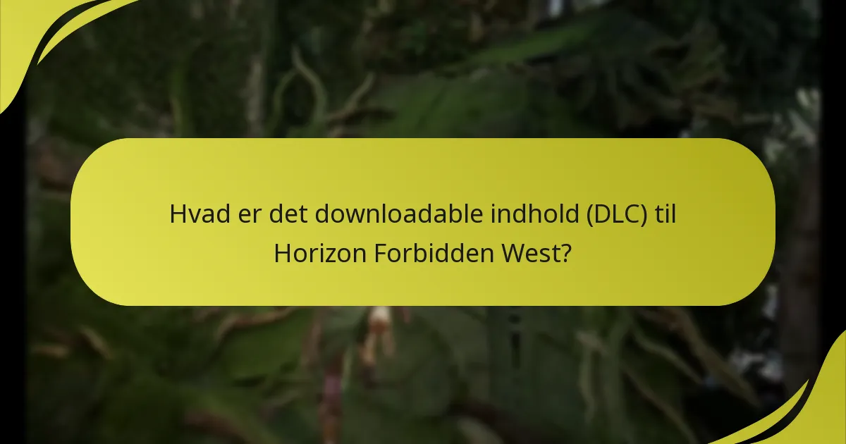 Hvordan downloader jeg Horizon Forbidden West DLC?