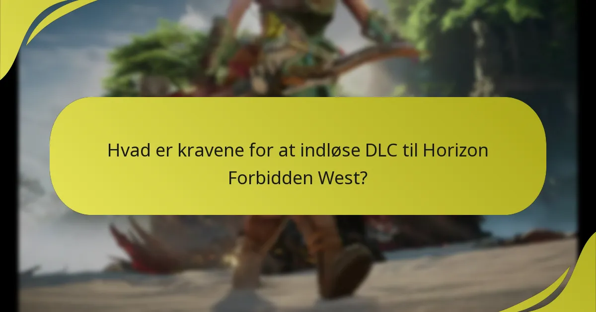 Hvordan indløser jeg DLC til Horizon Forbidden West gennem PlayStation Store?